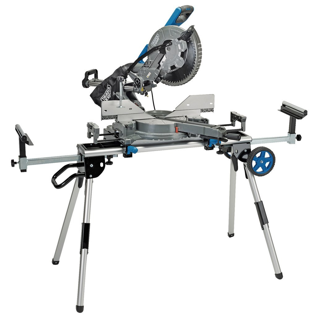Mobile and Extendable Mitre Saw Stand 