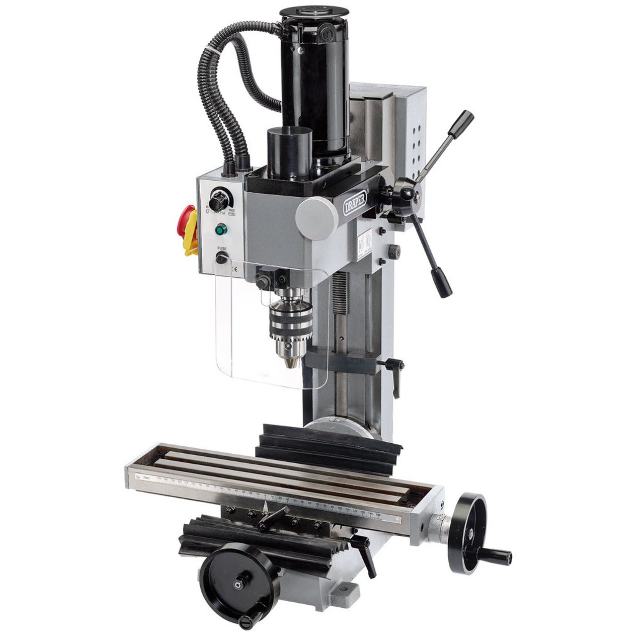 Mini vertical milling drilling shop machine