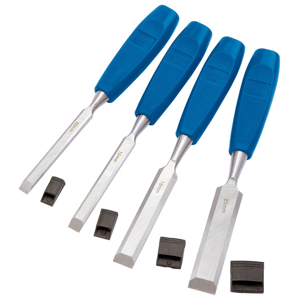 Bevel Edge Wood Chisel Set (4 Piece 