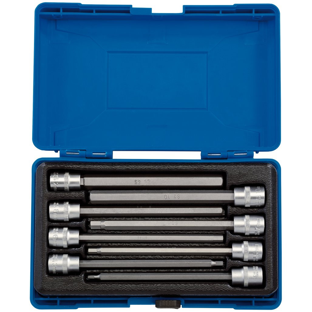 Draper Expert Hexagonal Socket Bit Set, 3/8