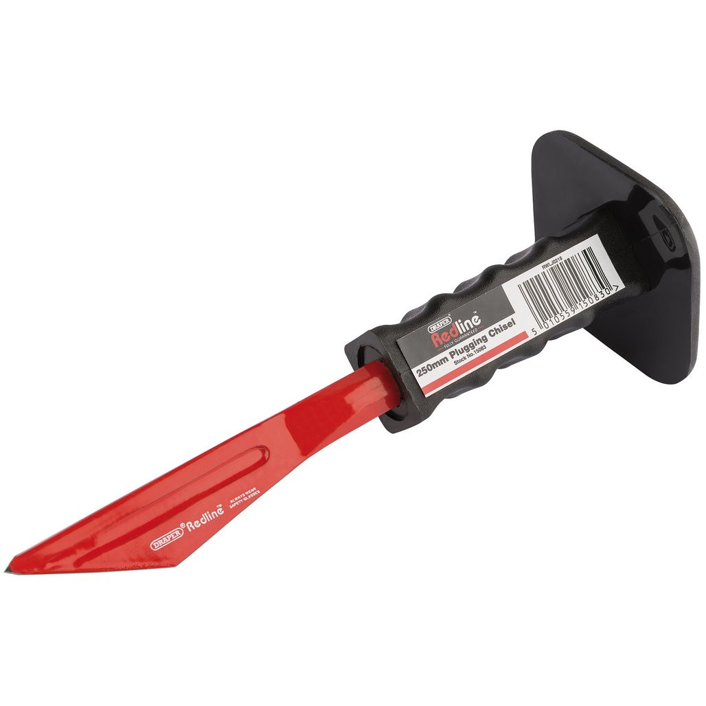 Draper Redline 3-Piece Wood Chisel Set - Carbon Steel Blades, Hardened & Tempered, PVC Handles - View #9