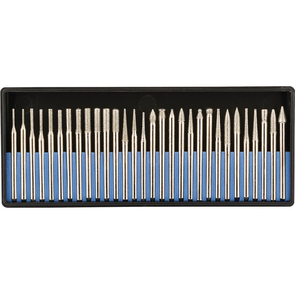 Diamond Burr Set (30 Piece) (45001) | Draper Tools