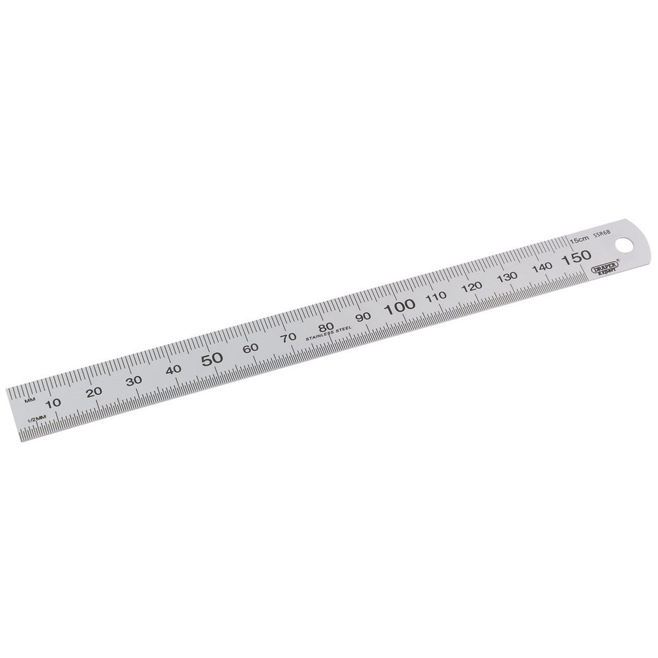 Ruler Metal Straight Edge Ruler Stainless Steel Ruler 6 Inch Ruler 2 Pack -  15Cm 