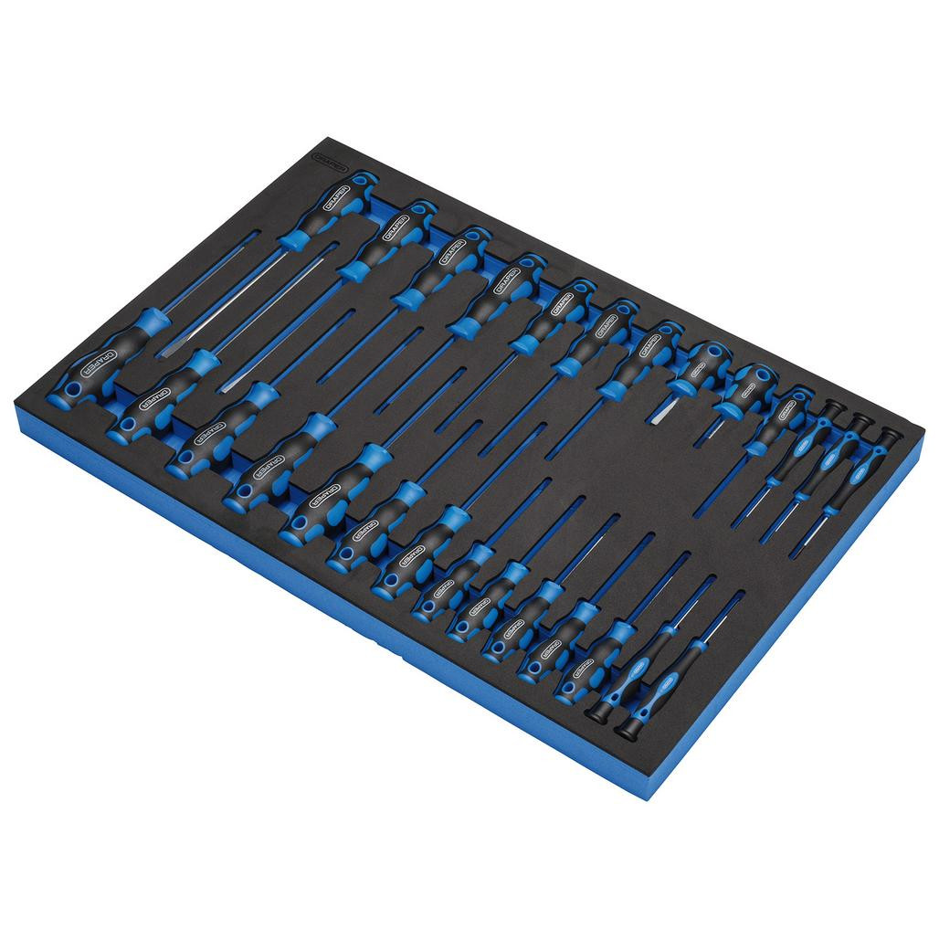 Soft Grip Screwdriver Set (27 Piece) (63406) | Draper Tools