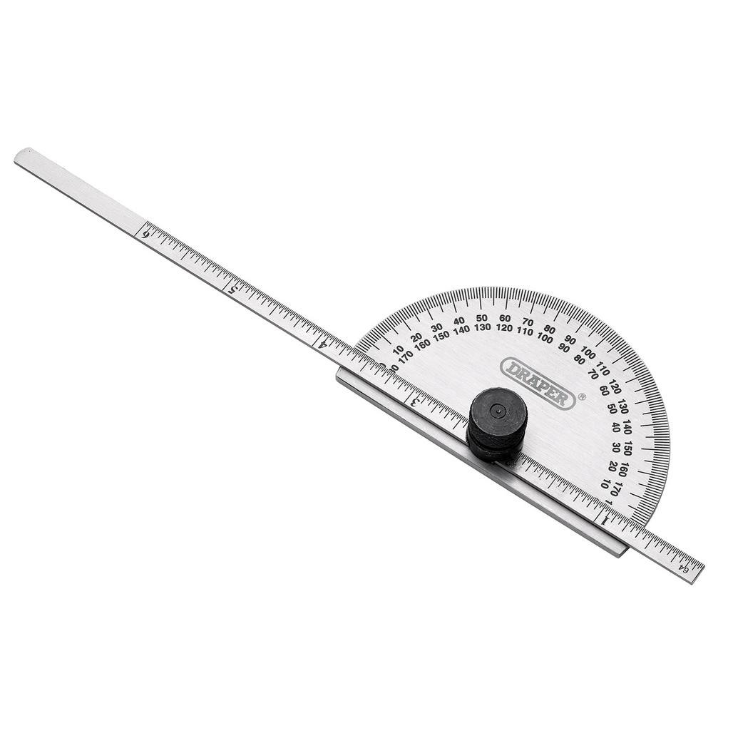 Protractor with Depth Gauge (37342) | Draper Tools