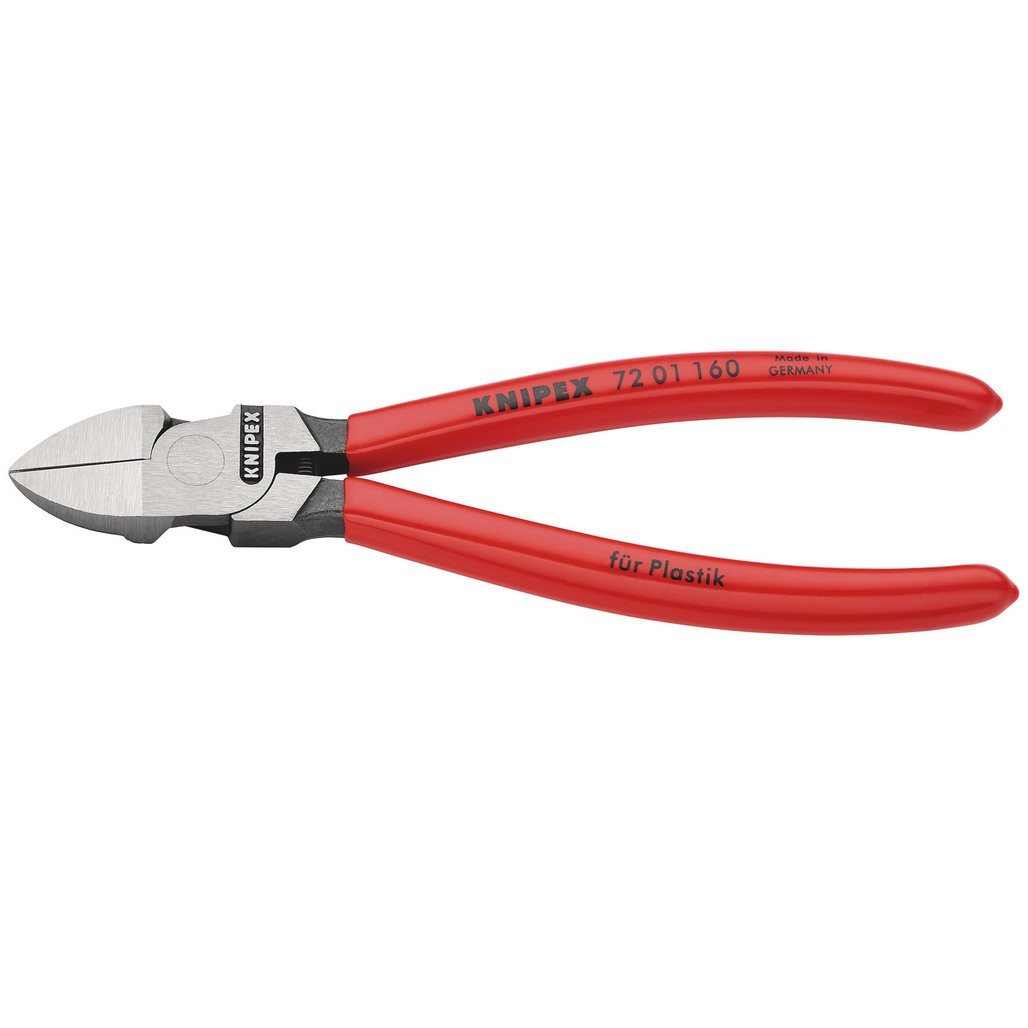 KNIPEX 72 01 160 Diagonal Cutters for plastics plastic coated