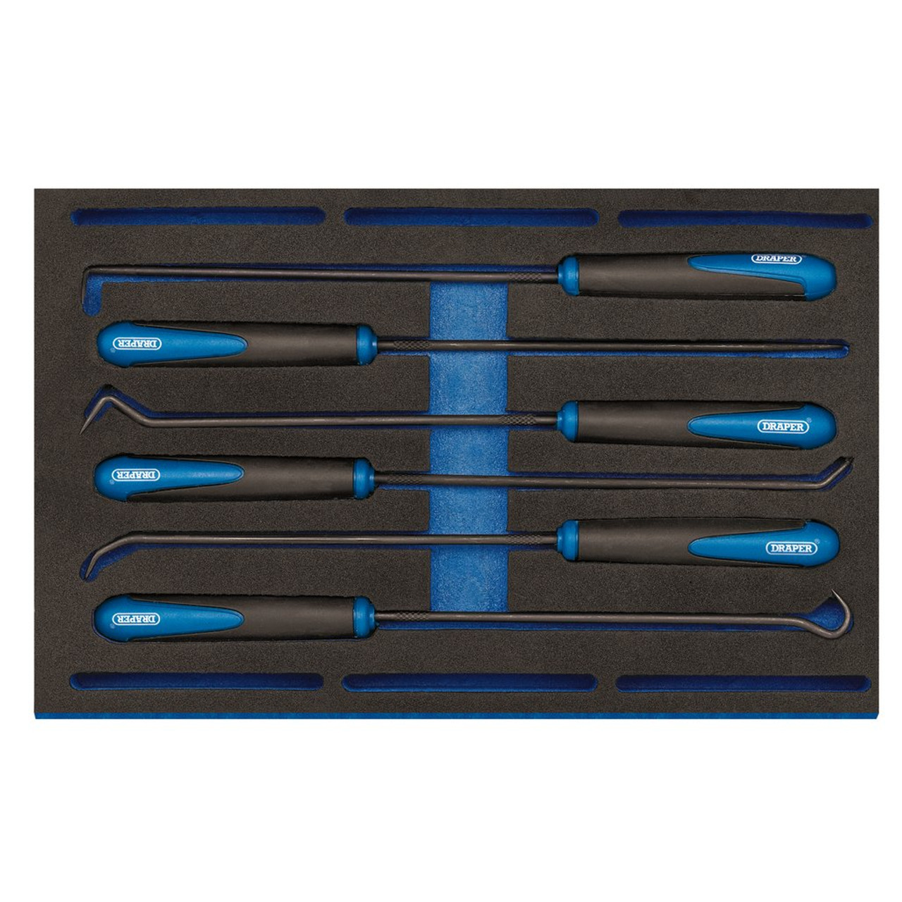 Long Reach Hook and Pick Set in 1/4 Drawer EVA Insert Tray (6 Piece)  (63494)