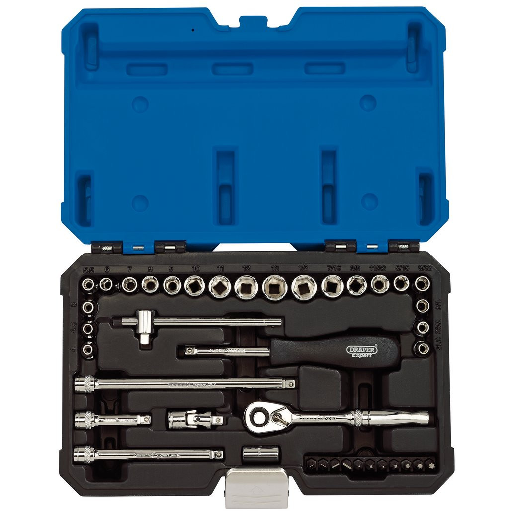 Combined MM/AF Socket Set, 1/4
