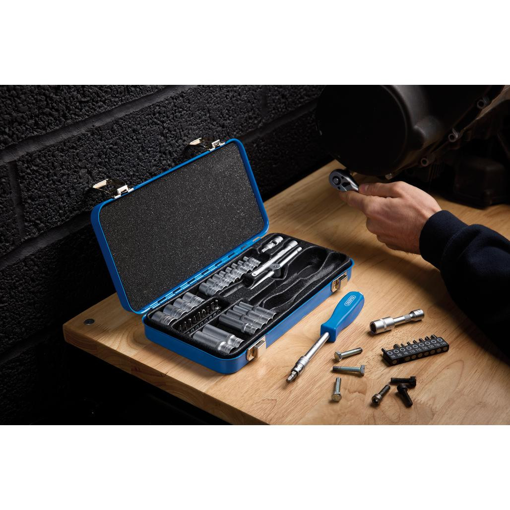 Metric Socket Set, 1/4