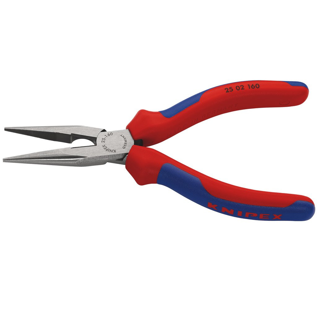 KNIPEX 25 02 160 SBE Long Nose Pliers, 160mm (69576) | Draper Tools