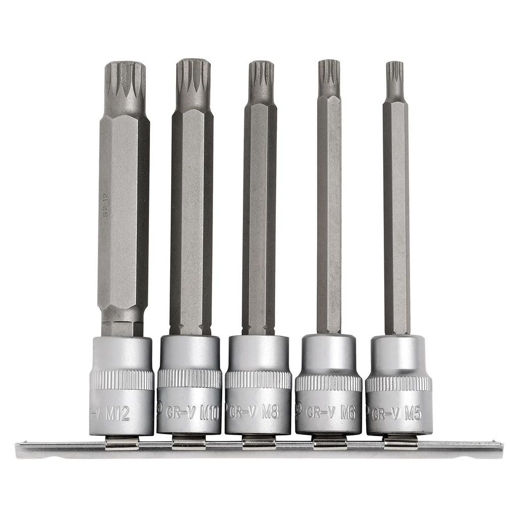 Draper Expert Spline Socket Bit Set, 3/8