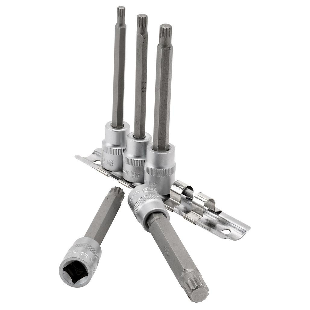 Draper Expert Spline Socket Bit Set, 3/8