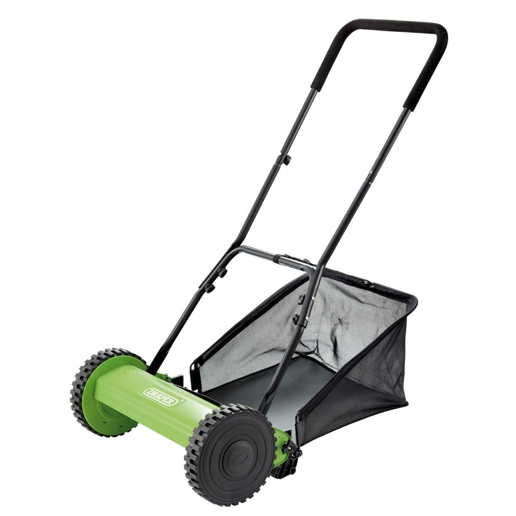 Hand Push Lawn Mower, 380mm (84749) Draper Tools