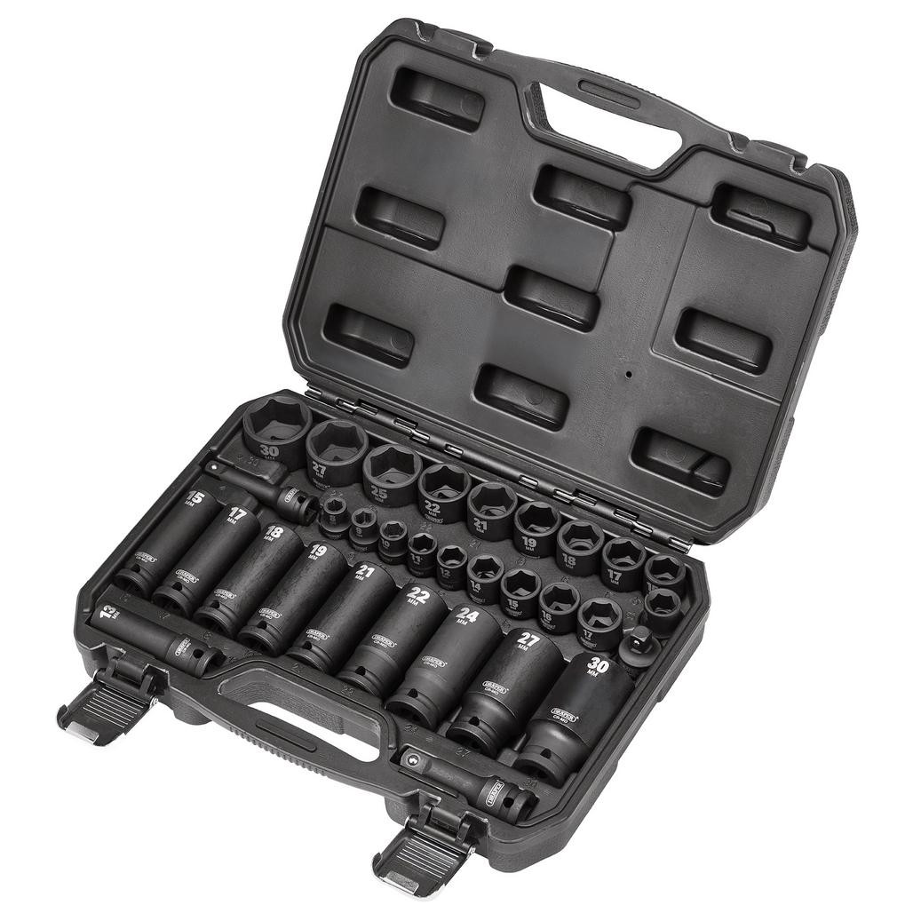 Draper HI-TORQ® Impact Socket Set, 3/8