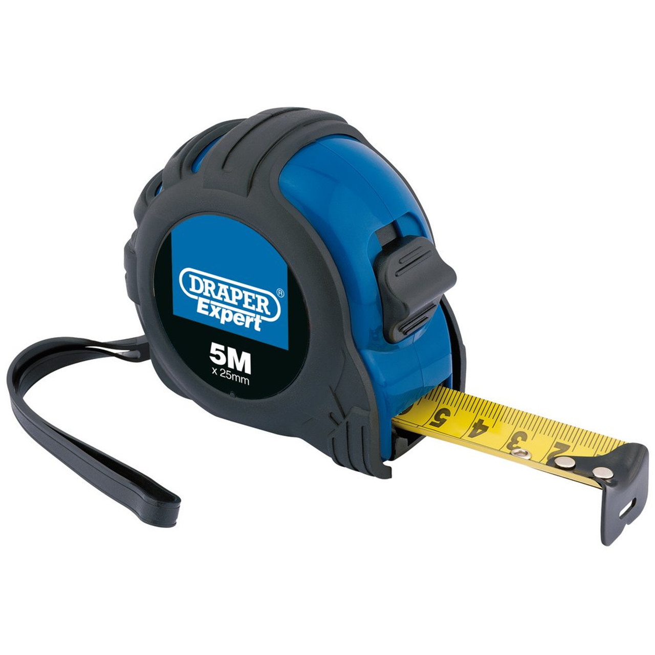 Blue shop tape measure