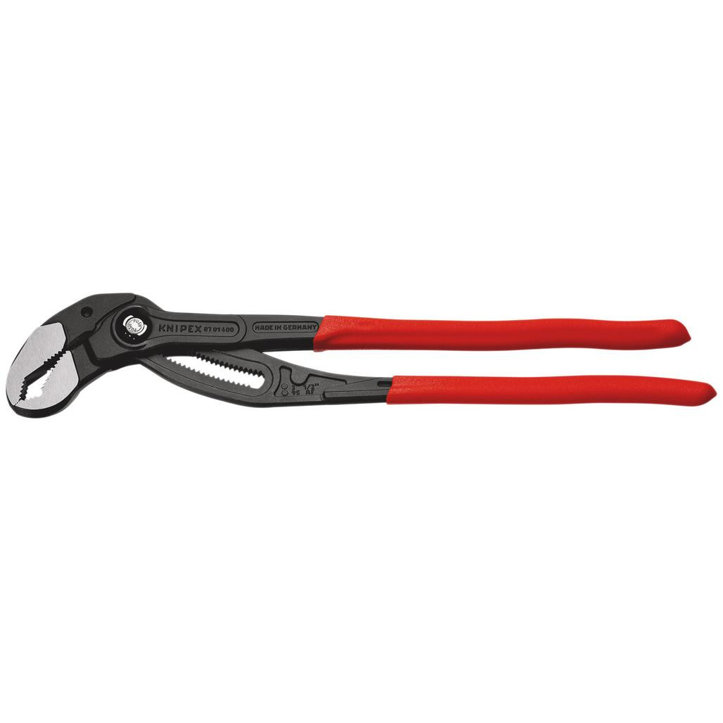 KNIPEX 87 01 400 SB Cobra® XL Pipe Wrench and Water Pump Pliers