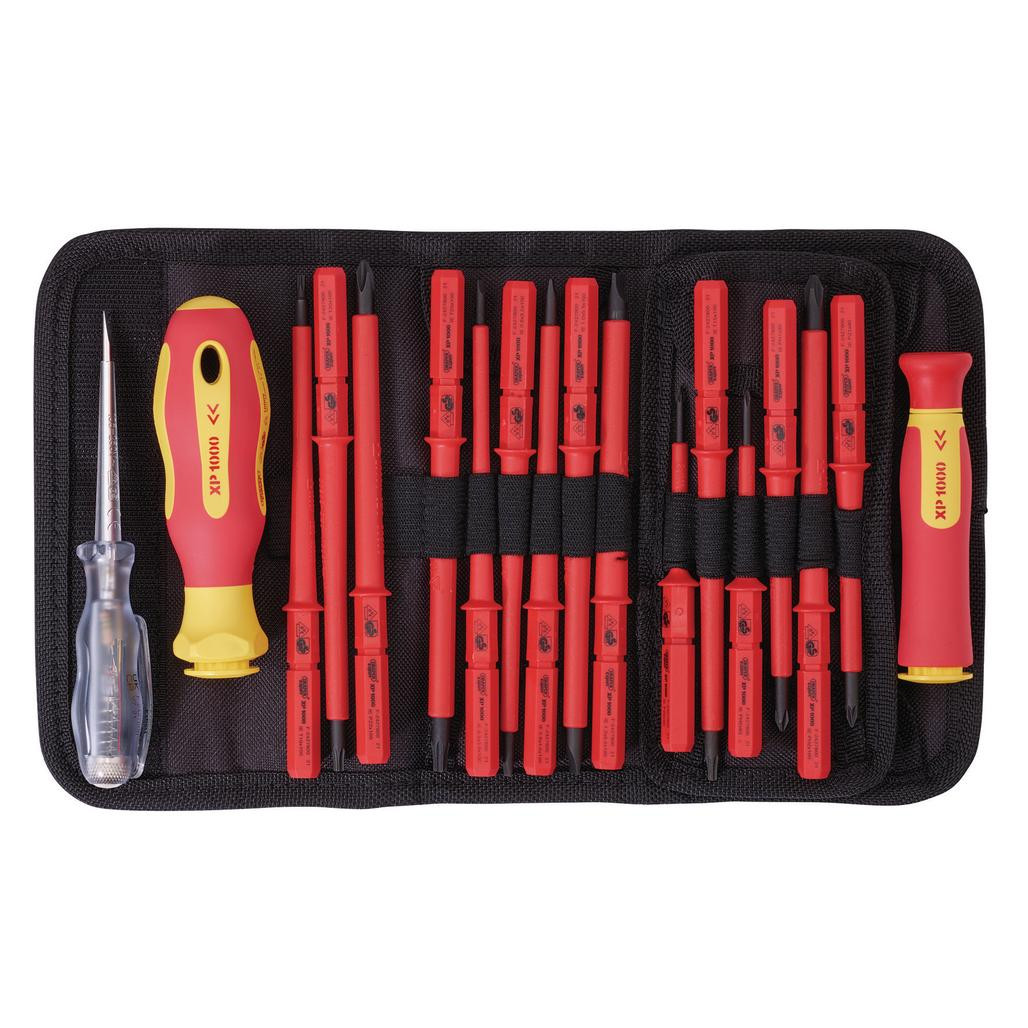 XP1000® VDE Interchangeable Blade Screwdriver Set (18 Piece