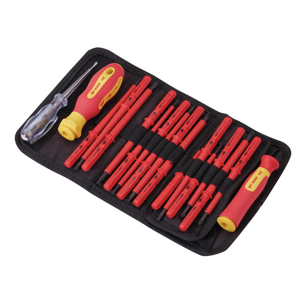 XP1000® VDE Interchangeable Blade Screwdriver Set (18 Piece
