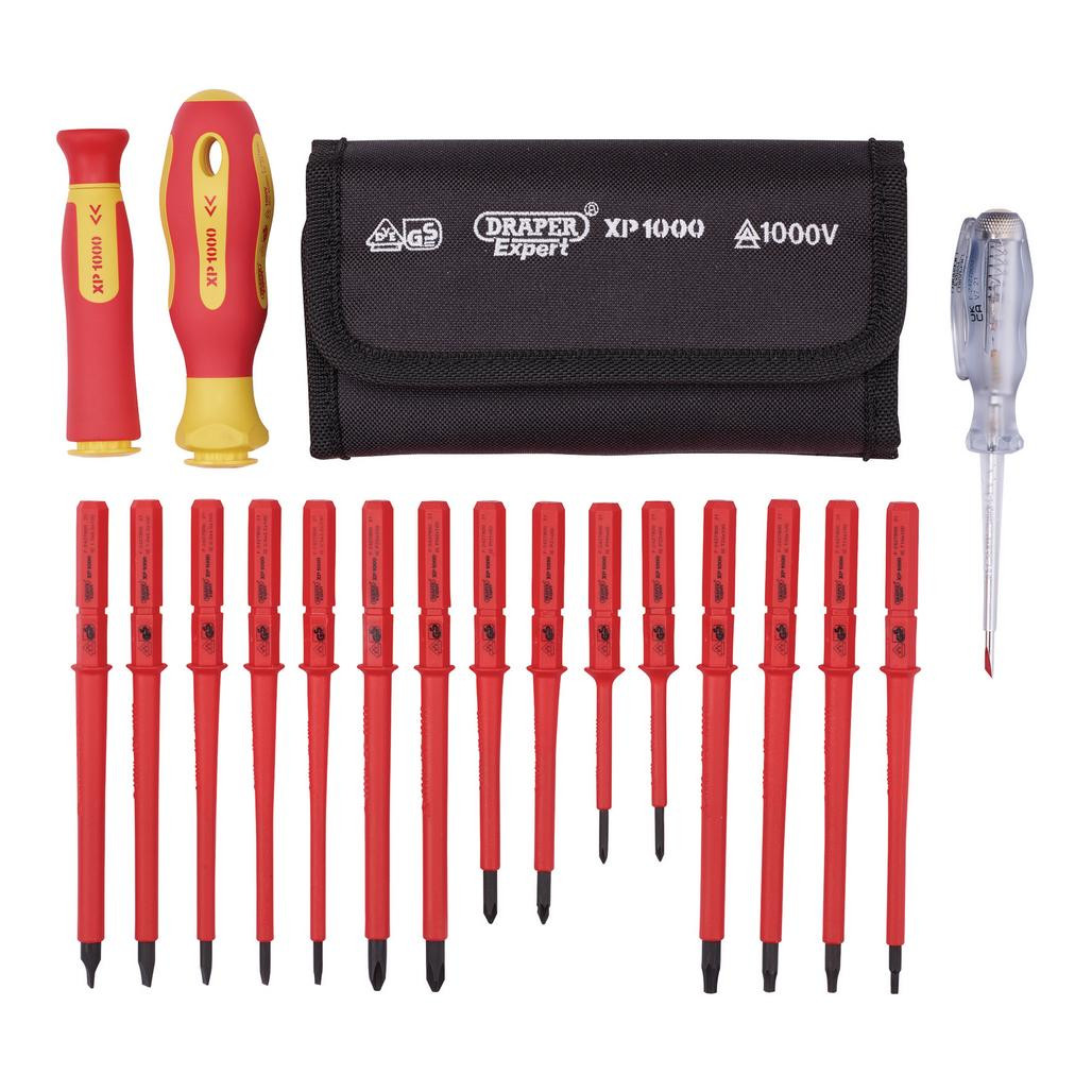 XP1000® VDE Interchangeable Blade Screwdriver Set (18 Piece
