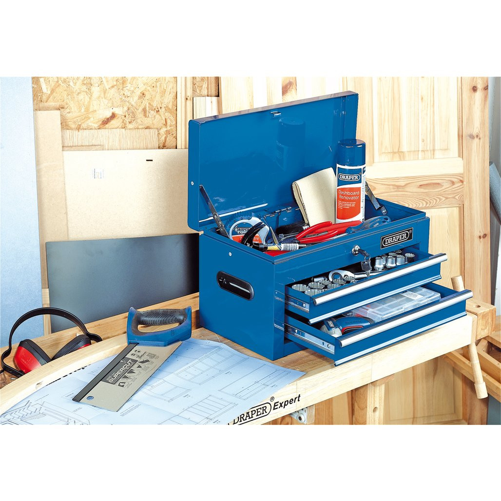 2 Drawer Tool Chest/Tool Box (03243) | Draper Tools