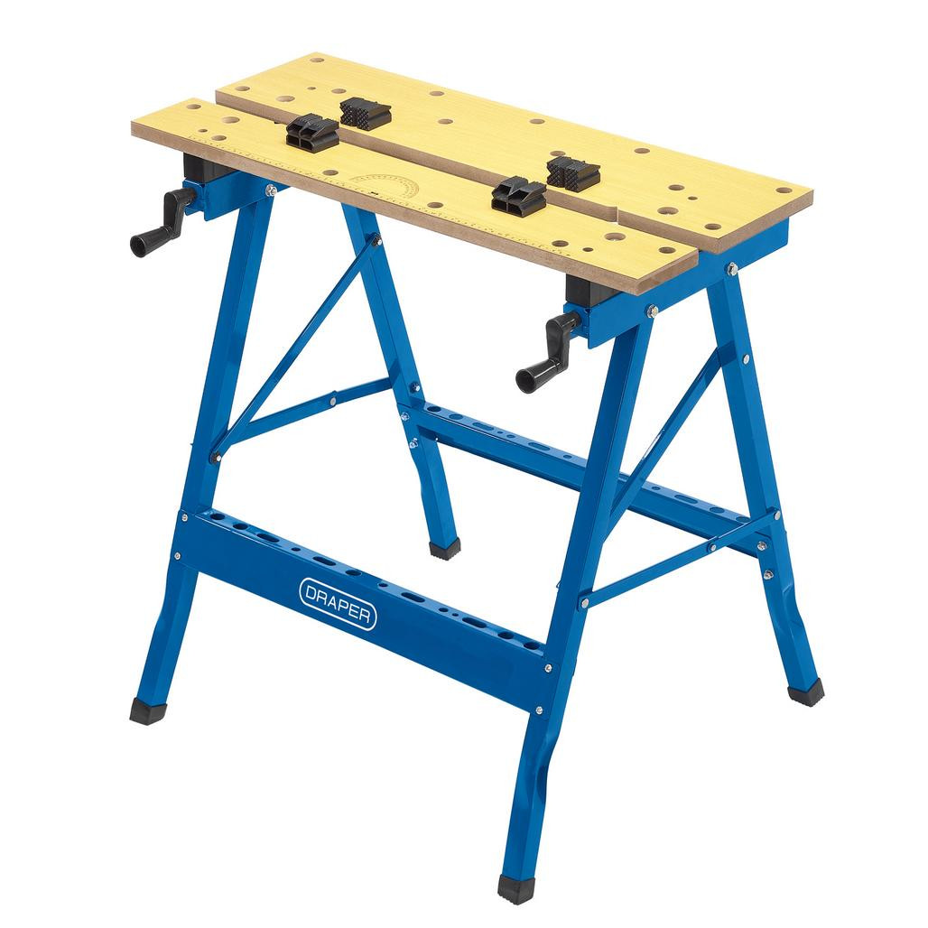 Fold Down Workbench, 800 x 800 x 655mm (21353) | Draper Tools