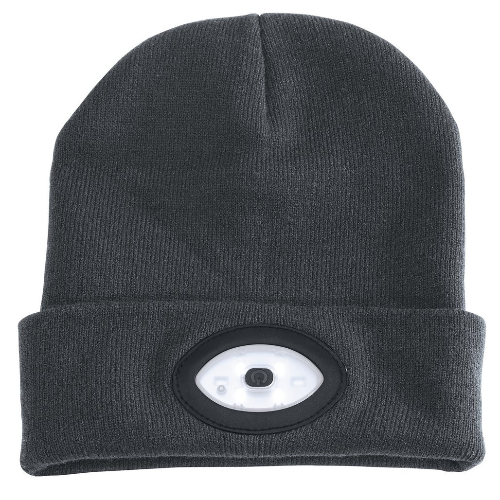 Beanie Hat with Rechargeable Torch, One 