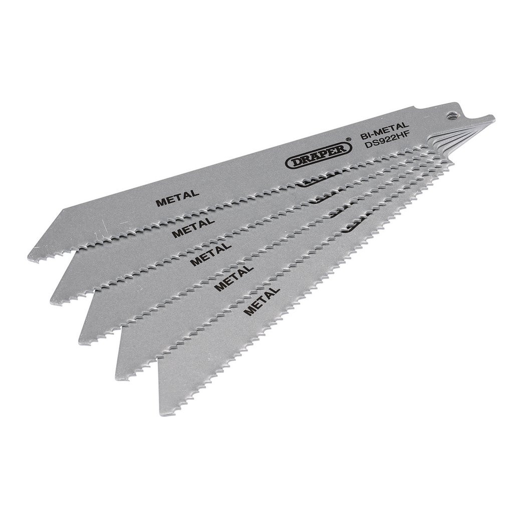 Sealey SRBR922AF Reciprocating Saw Blade Metal 230mm 24tpi - Pack Of 5 451240 P