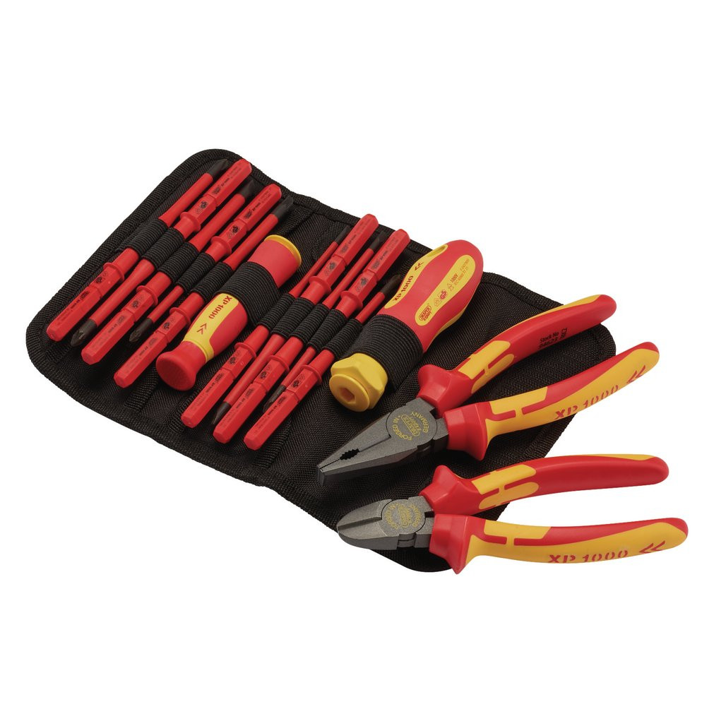 XP1000® VDE Slimline Interchangeable Screwdriver and Pliers Set
