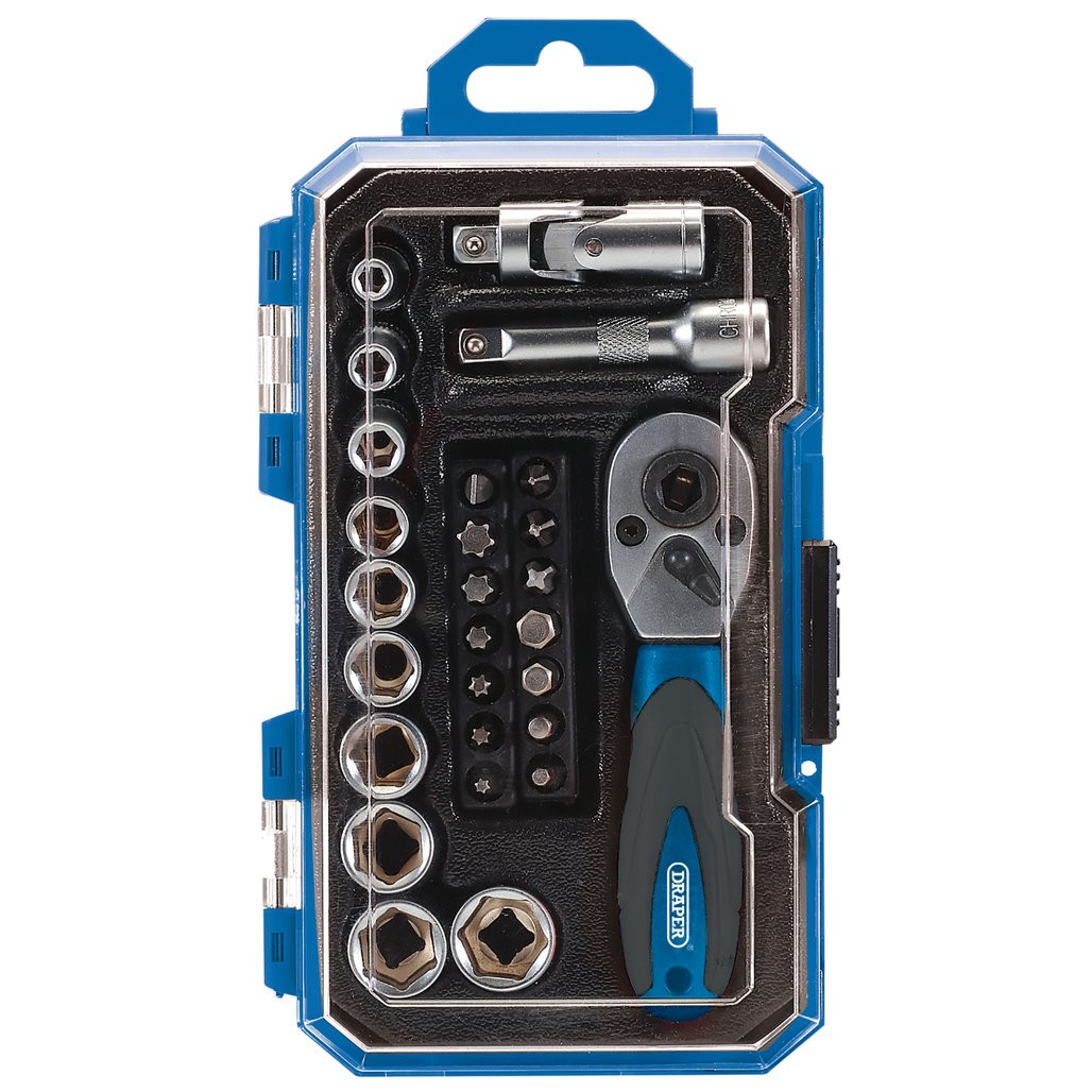 Metric Socket Set, 1/4