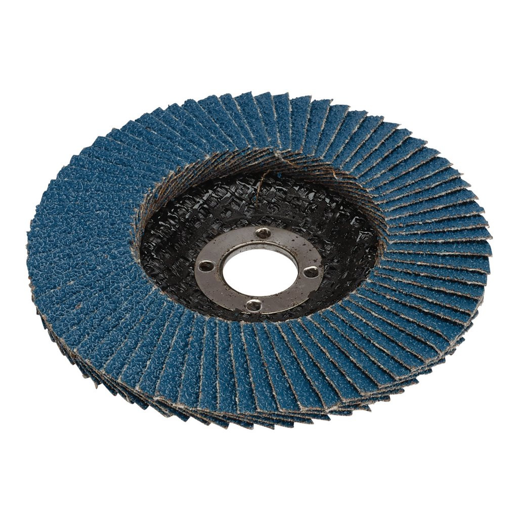Zirconium Oxide Flap Disc, 100 x 16mm, 60 Grit (82351) | Draper Tools