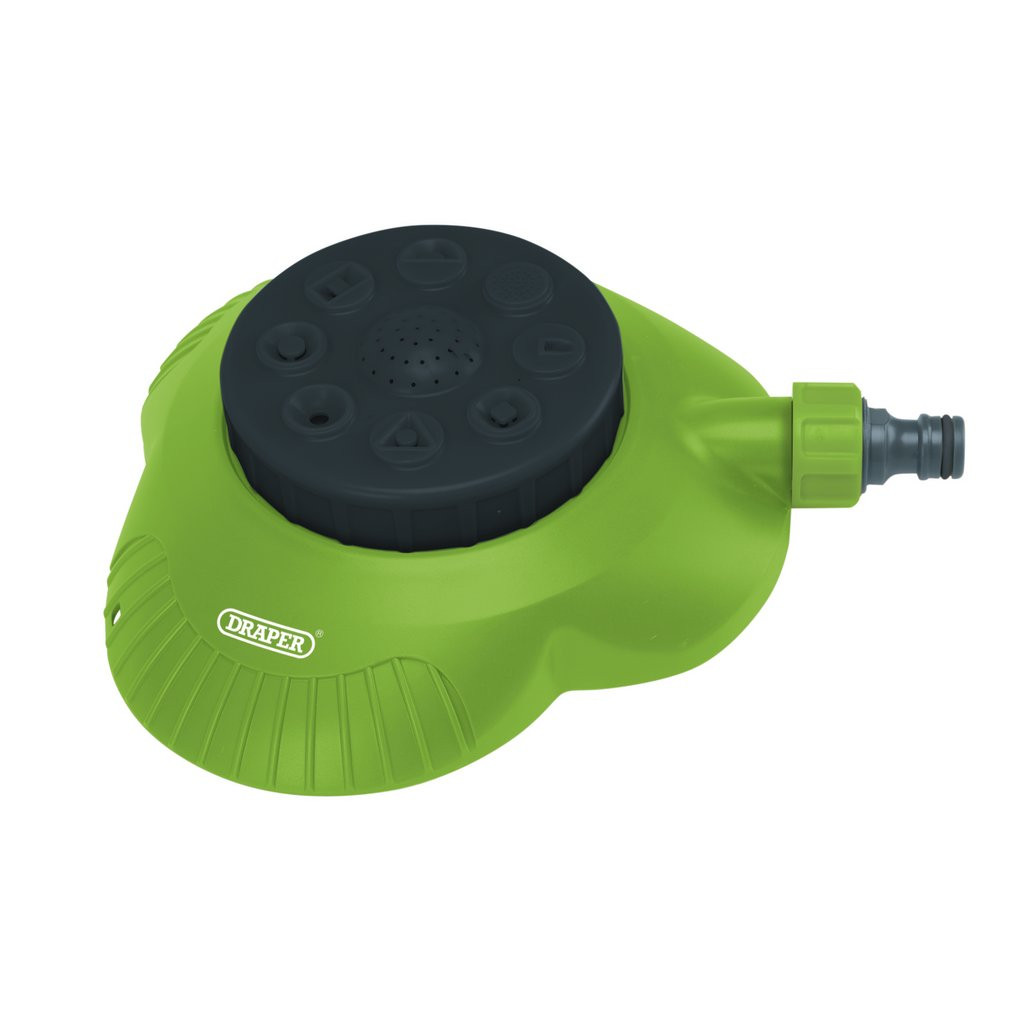 Multi-Sprinkler with 8-Spray Patterns (09960) | Draper Tools