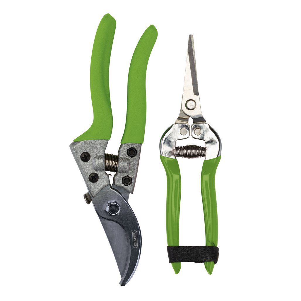 AC Infinity Bypass Pruning Shear 8" - Stainless Steel Blades For Gardening