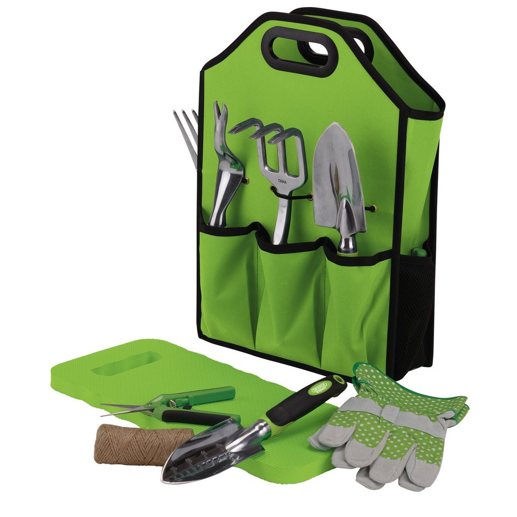 Draper Expert Aluminium Garden Tool Set with Storage Bag (11 Piece