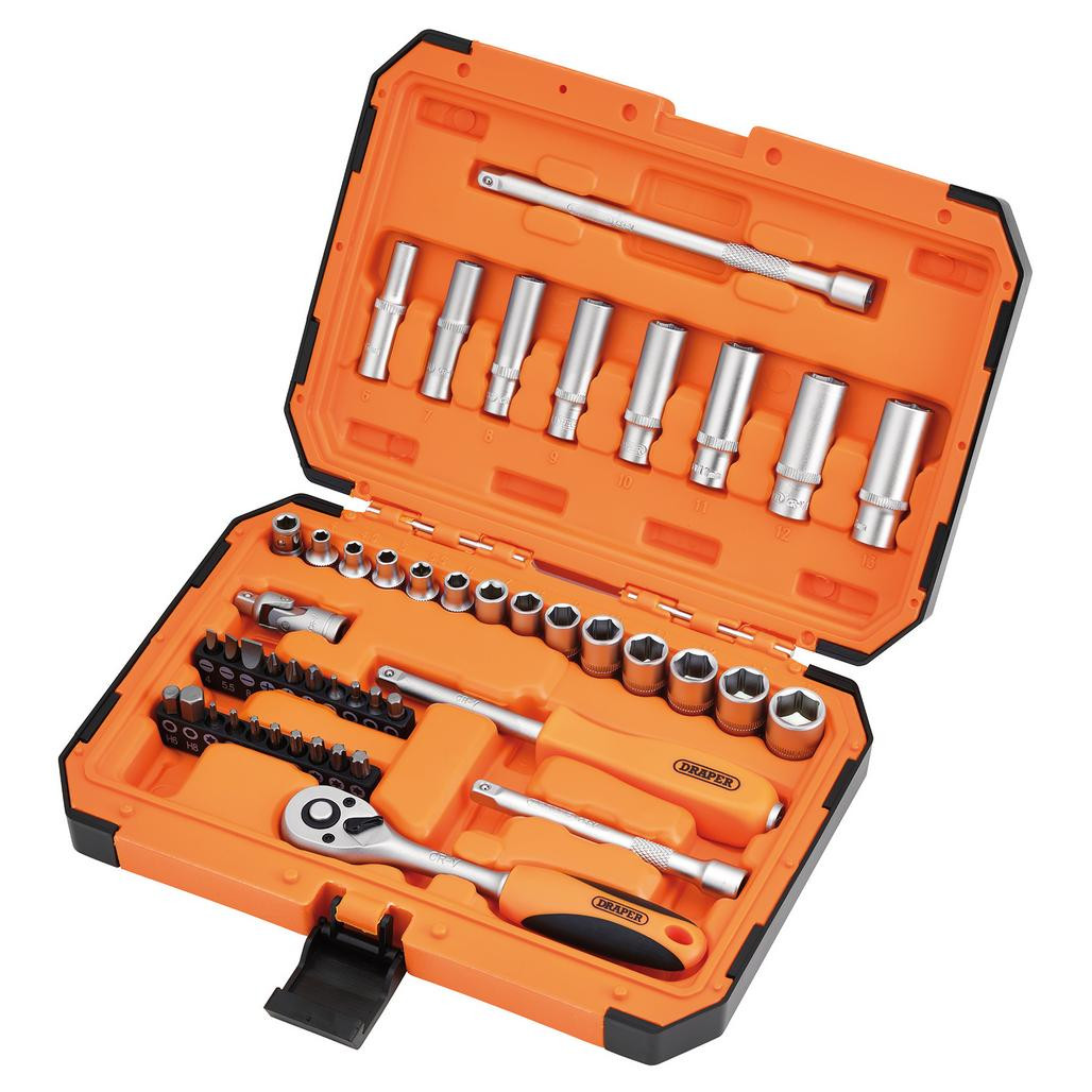 HI-TORQ® 6 Point Socket Set, 1/4