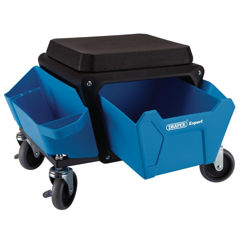 Draper Expert Work Stool, Blue (23716) | Draper Tools