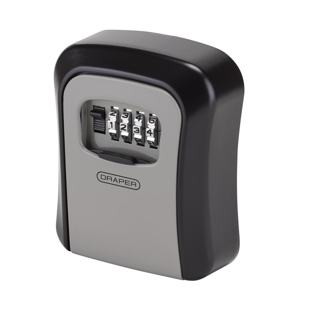 Combination Lock Wall-Mounted Key Box (03387) | Draper Tools