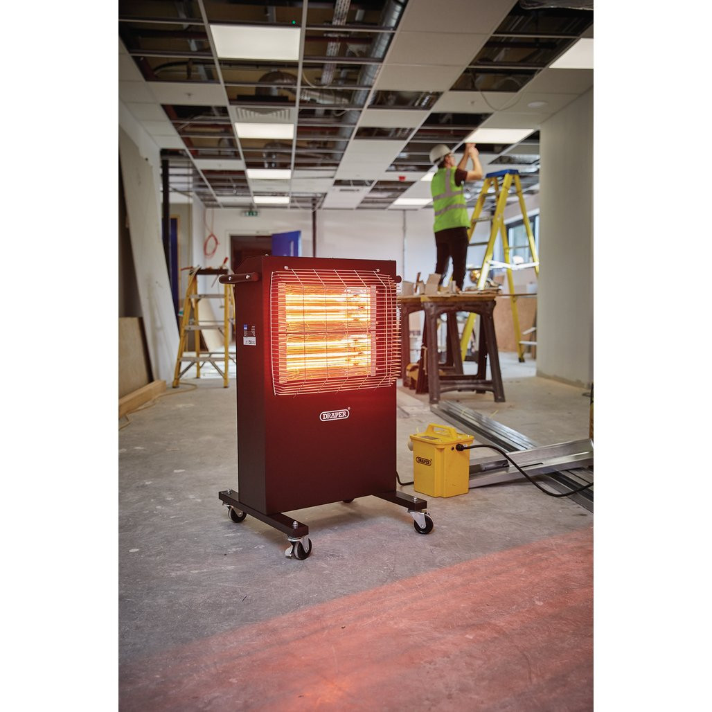 110V Infrared Cabinet Heater, 2.4kW, 8188 BTU (04746) | Draper Tools