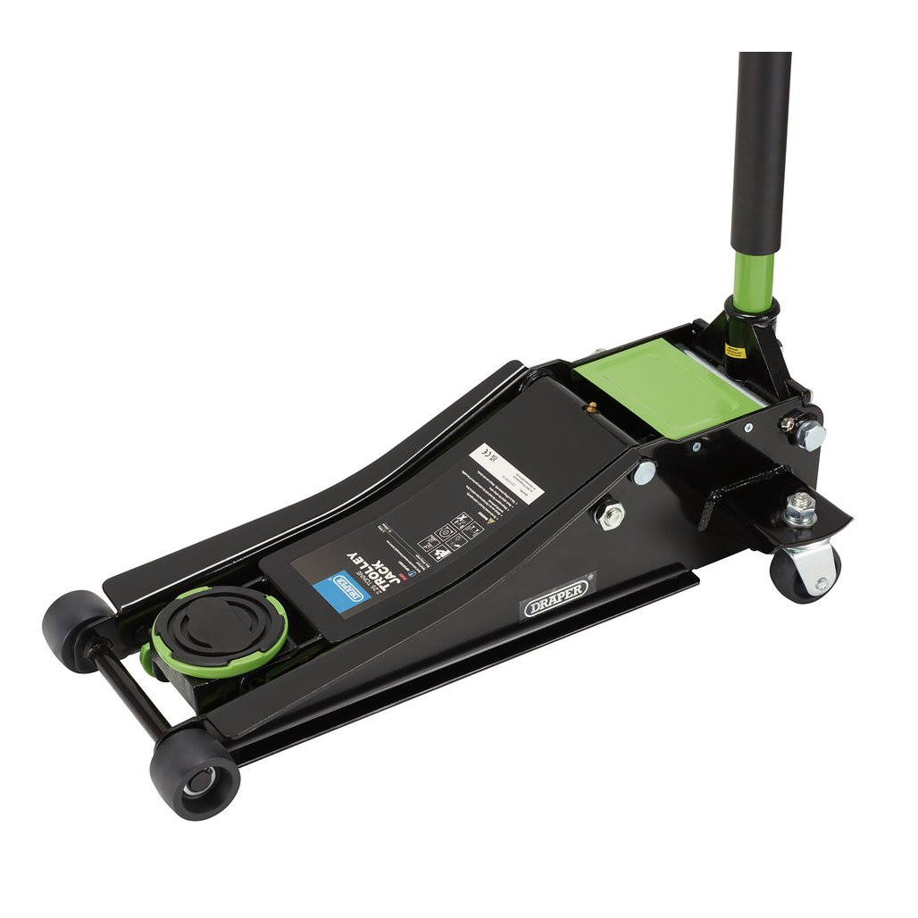 Trolley Jack, 2.25 Tonne, Green (28466) | Draper Tools