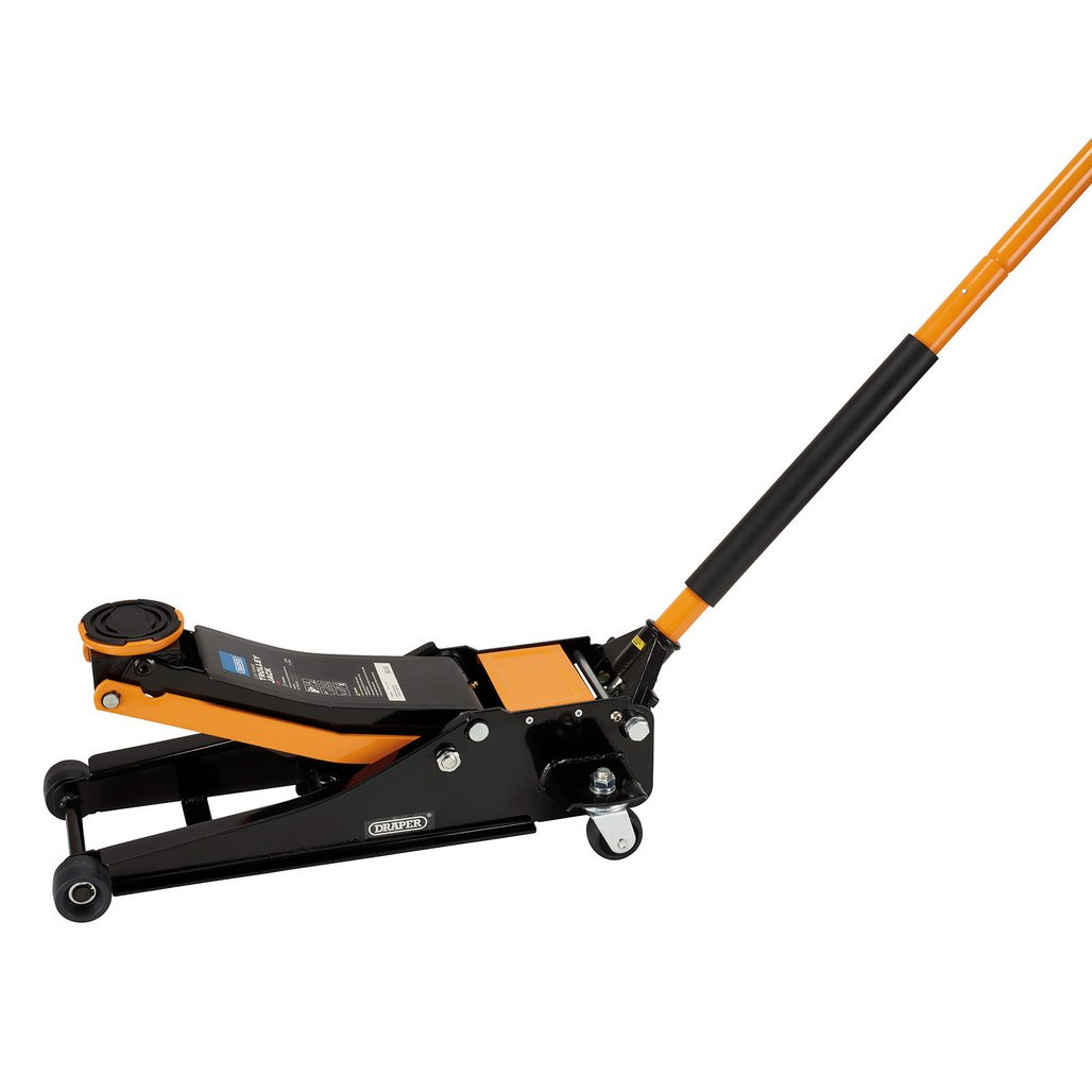 Trolley Jack, 2.25 Tonne, Orange (28475) | Draper Tools