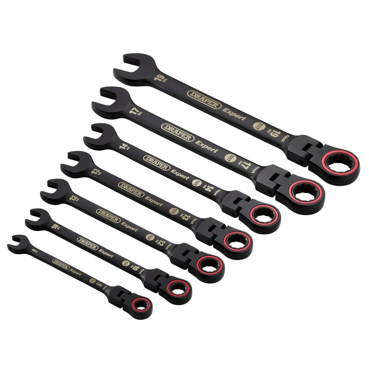 Husky 100-Position Flex-Head Ratcheting Wrench Set Metric (6-Piece)