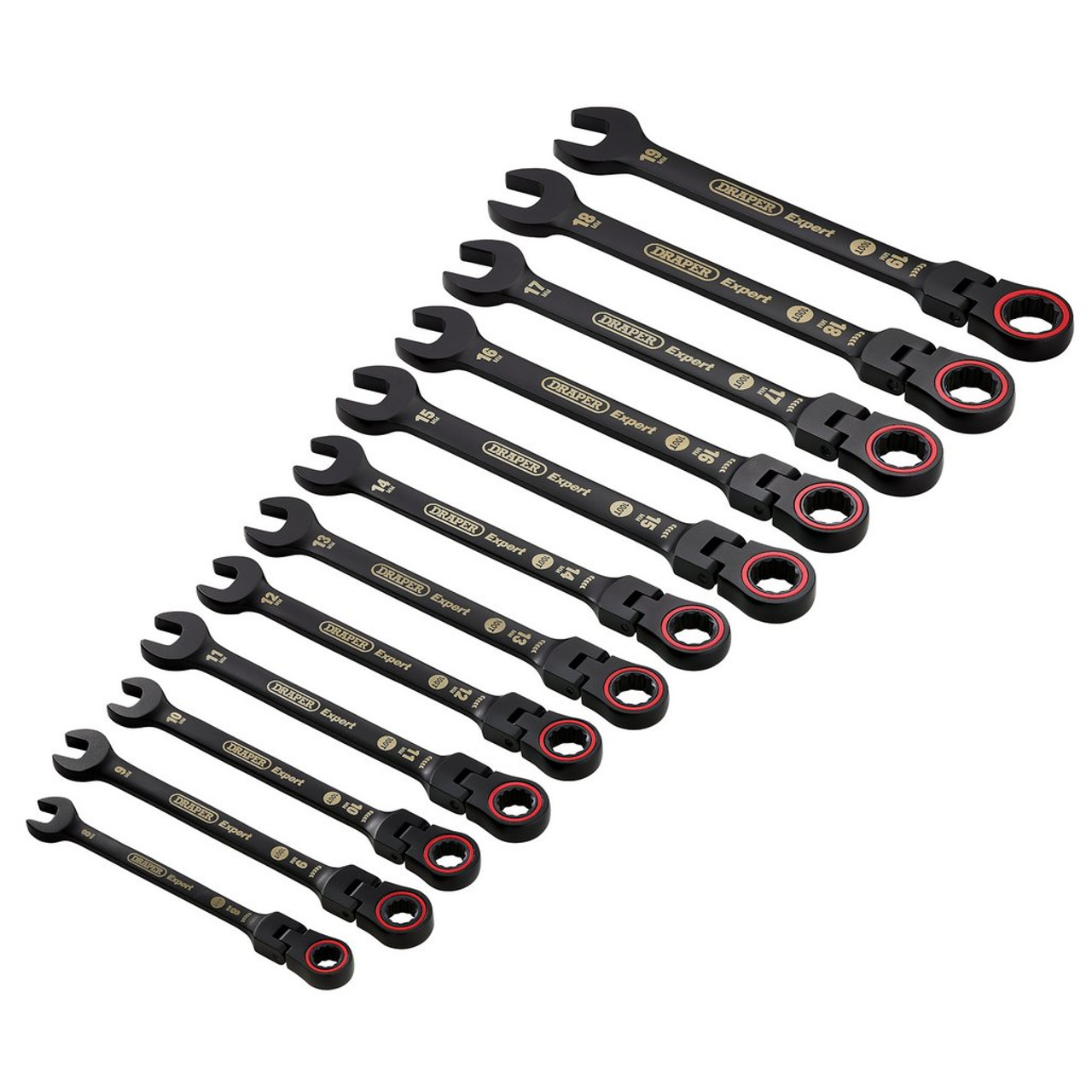 Draper Expert HI-TORQ® Metric Flexible Head Ratchet