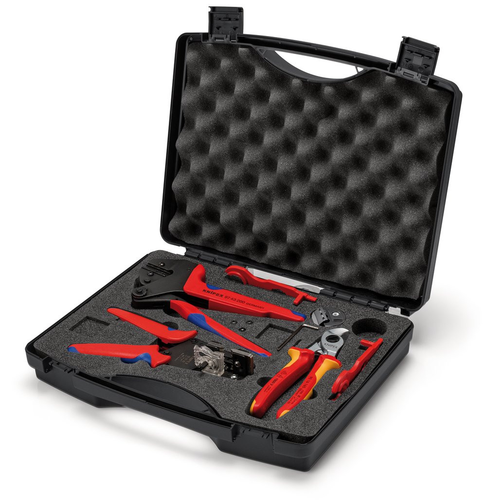 KNIPEX 97 91 04 V02 Tool Case for Solar Cable Connectors MC4, 10mm