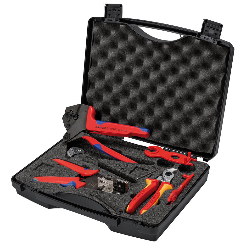 KNIPEX 97 91 04 V02 Tool Case for Solar Cable Connectors MC4, 10mm