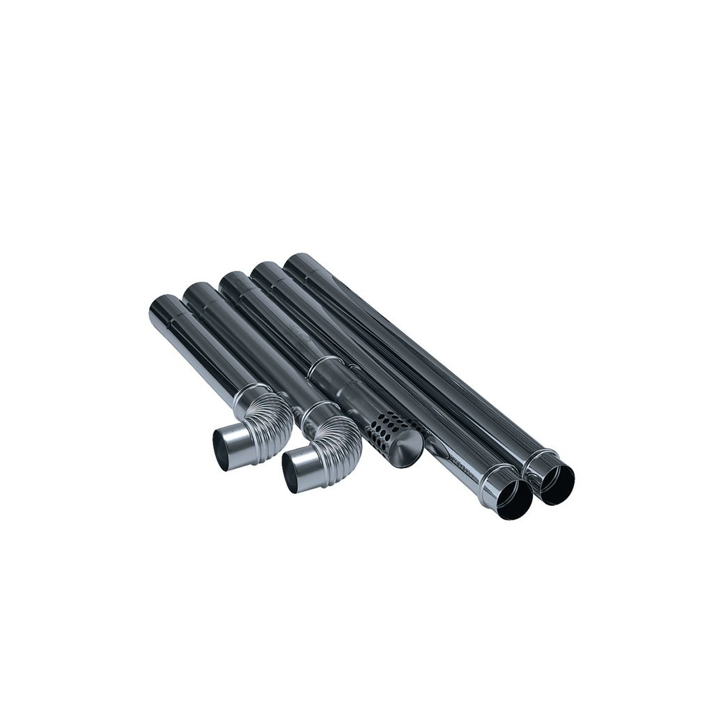 Flue Kit for Far Infrared Diesel Heaters (8 Piece) (07399