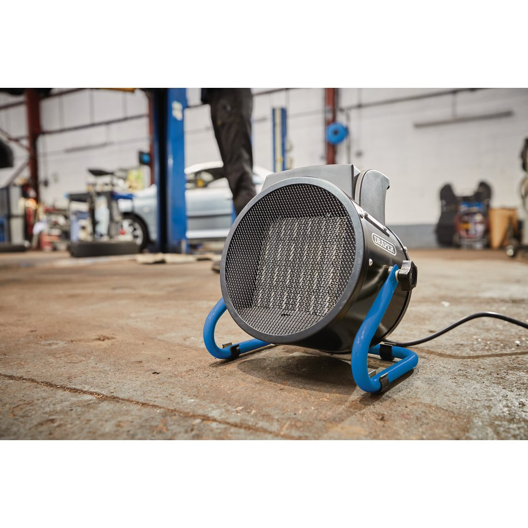 230V PTC Electric Space Heater, 2.8kW, 9554 BTU (04566) | Draper Tools