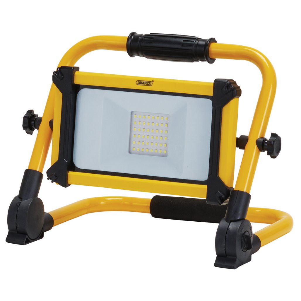 CK Avit 20W Rechargeable COB LED 1500 Lumen Site Light On