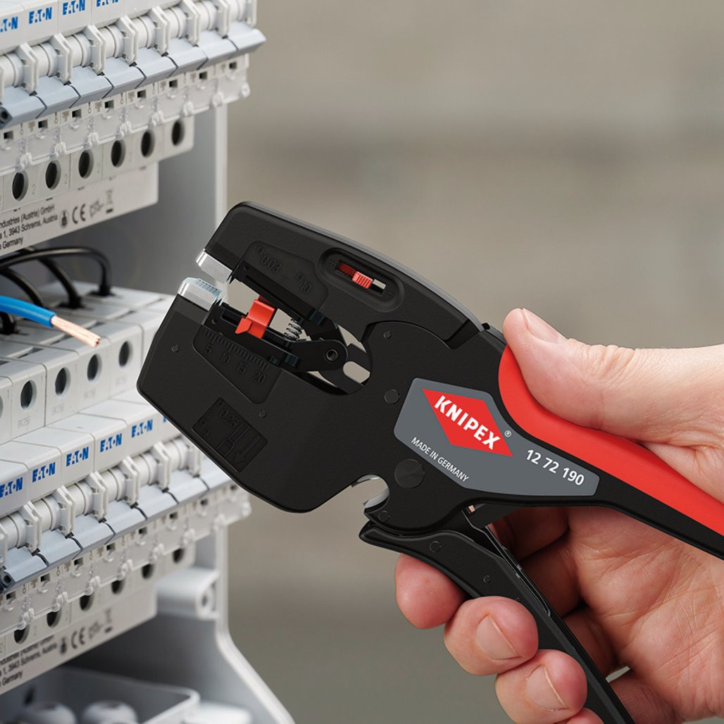 KNIPEX 12 72 190 SB NexStrip® Multi-Tool for Electricians,190mm