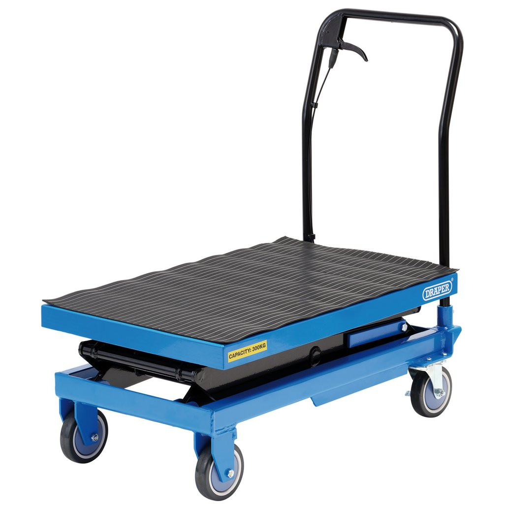 Hydraulic High Lift Table, 300kg (99816) | Draper Tools