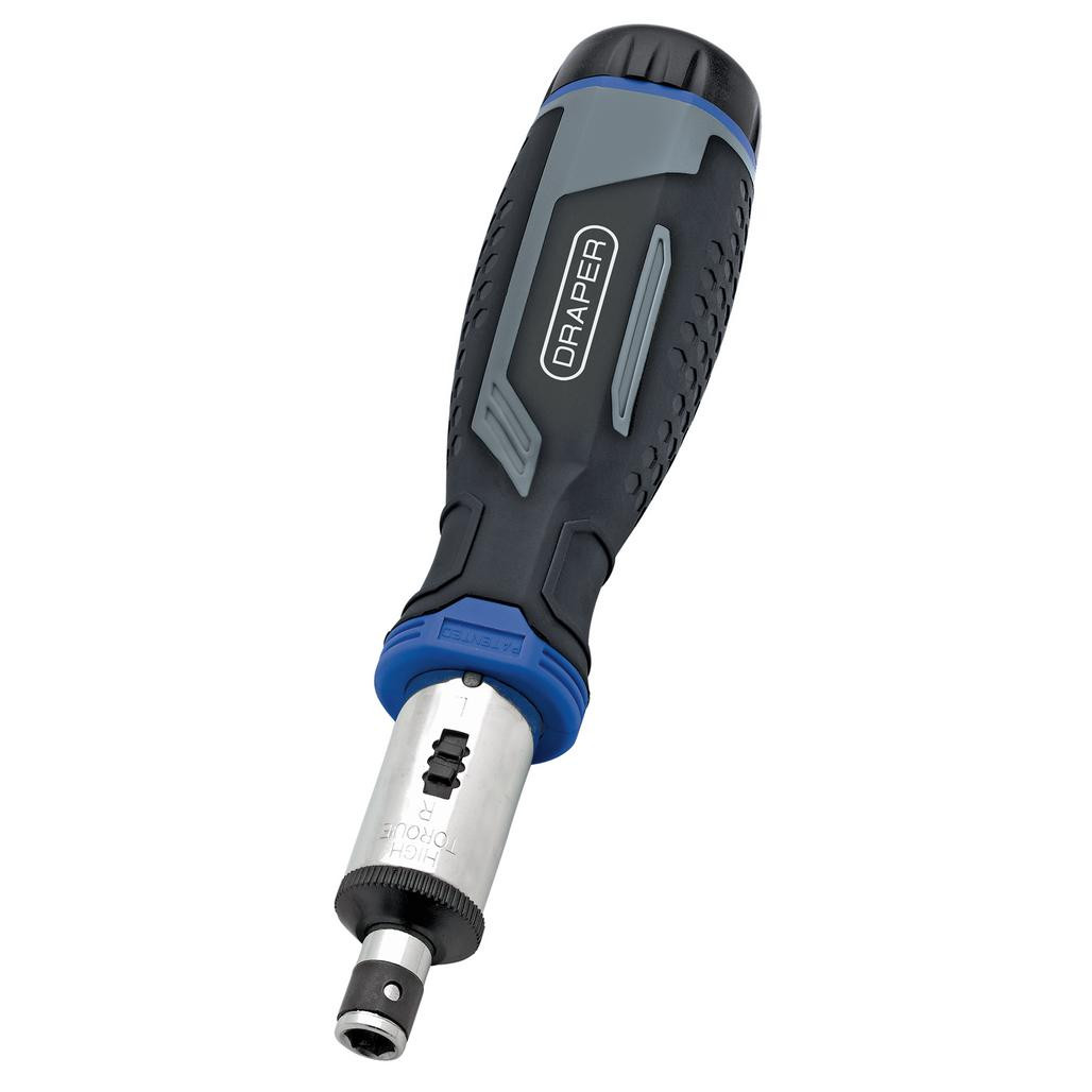 Soft Grip Ratchet Screwdriver and Bit Set, 1/4