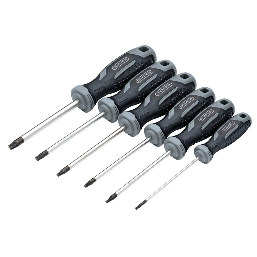 Draper TX-STAR® Soft Grip Screwdriver Set (6 Piece) (13434